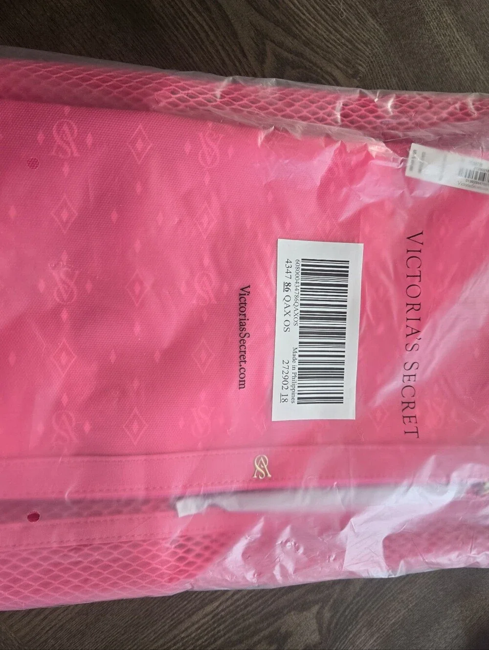 Victoria's Secret NWT Mesh Tote Bag and Pouch Set